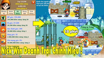 Ngọc Rồng Online - Nick Win Doanh Trại 10 Phút