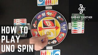 How To Play Uno Spin Youtube