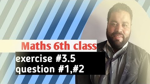 #Maths,6th class,unit#3, exercise #3.5,#Find LCM by finding common multiples& by prime factorization