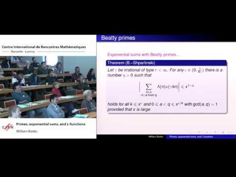 William Banks: Primes,