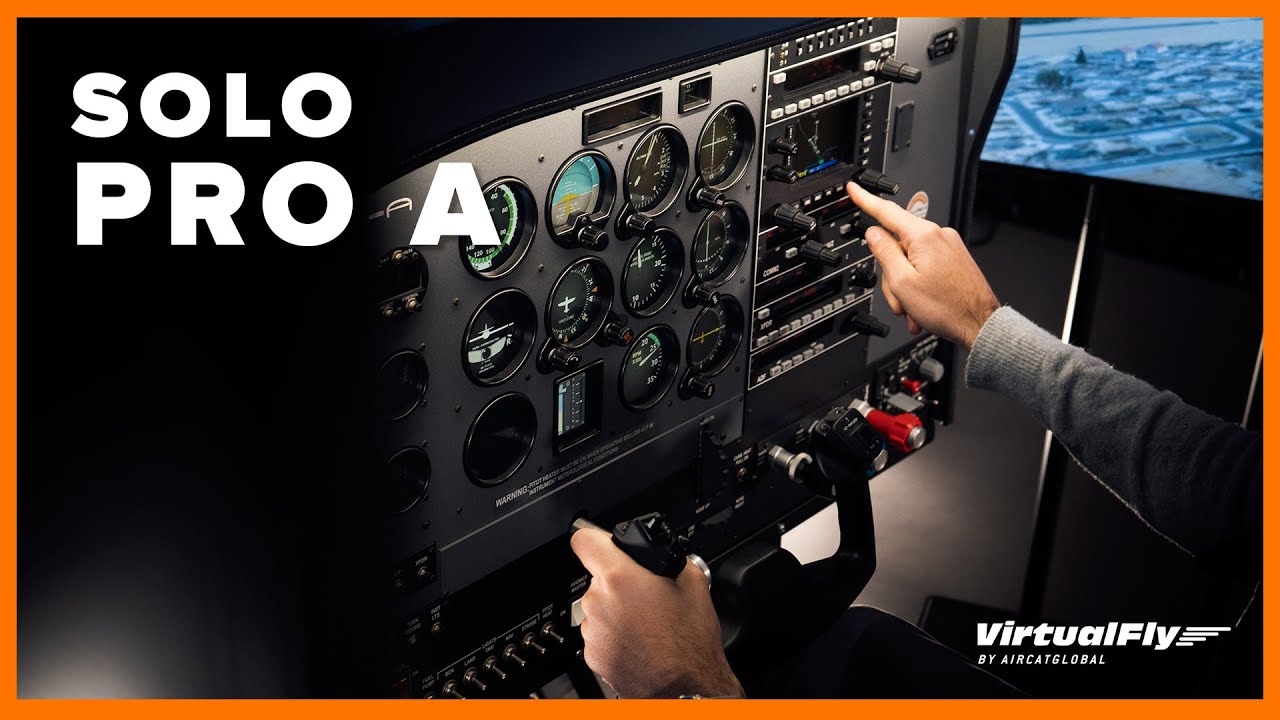 CESSNA 172S & 182RG - FLIGHT SIMULATOR - AATD - SOLO PRO A