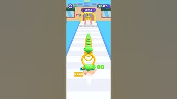 Gem Stack - Gameplay lvl 2 #Shorts