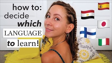 3 Tips for choosing what Language to learn & which one i