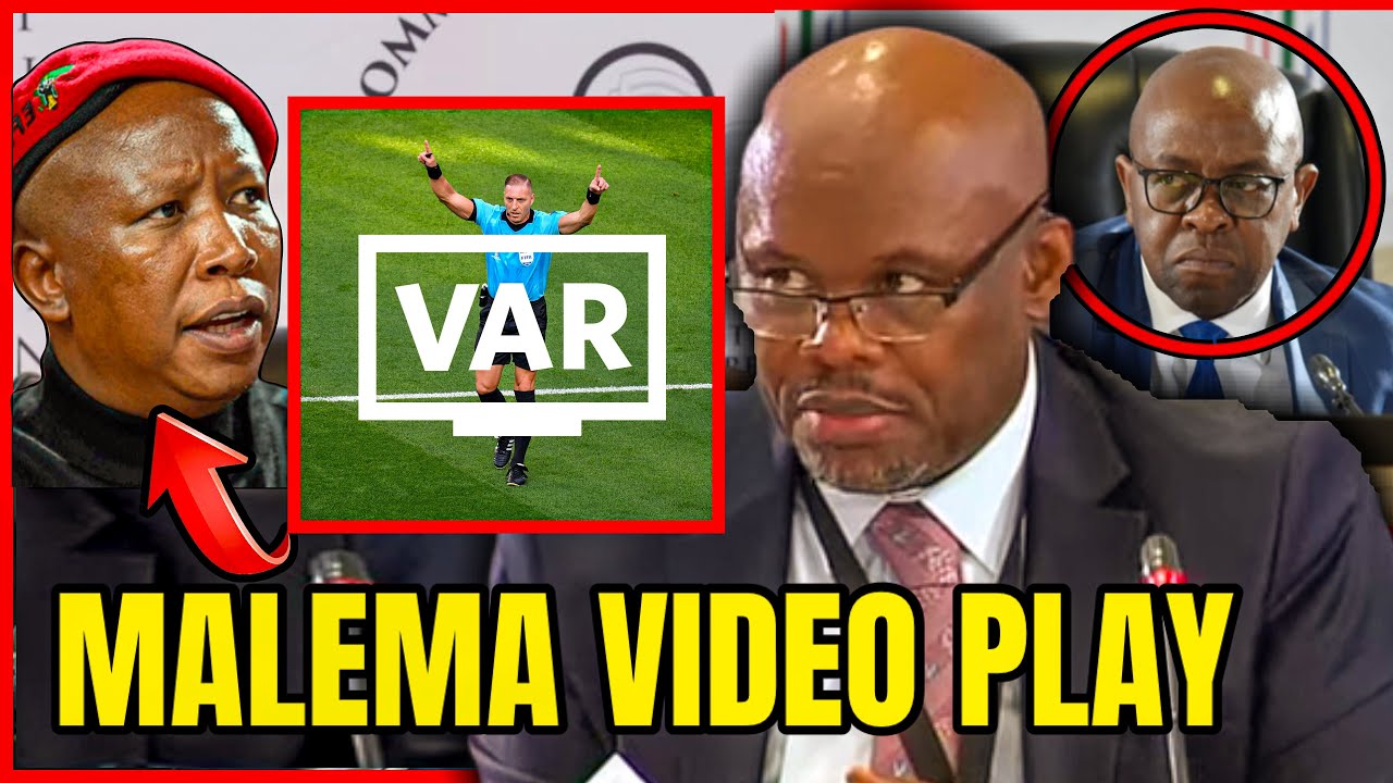 VAR MOMENT: They Played The Video Of Julius Malema At Madlanga Commission During Sibiya Evidence 