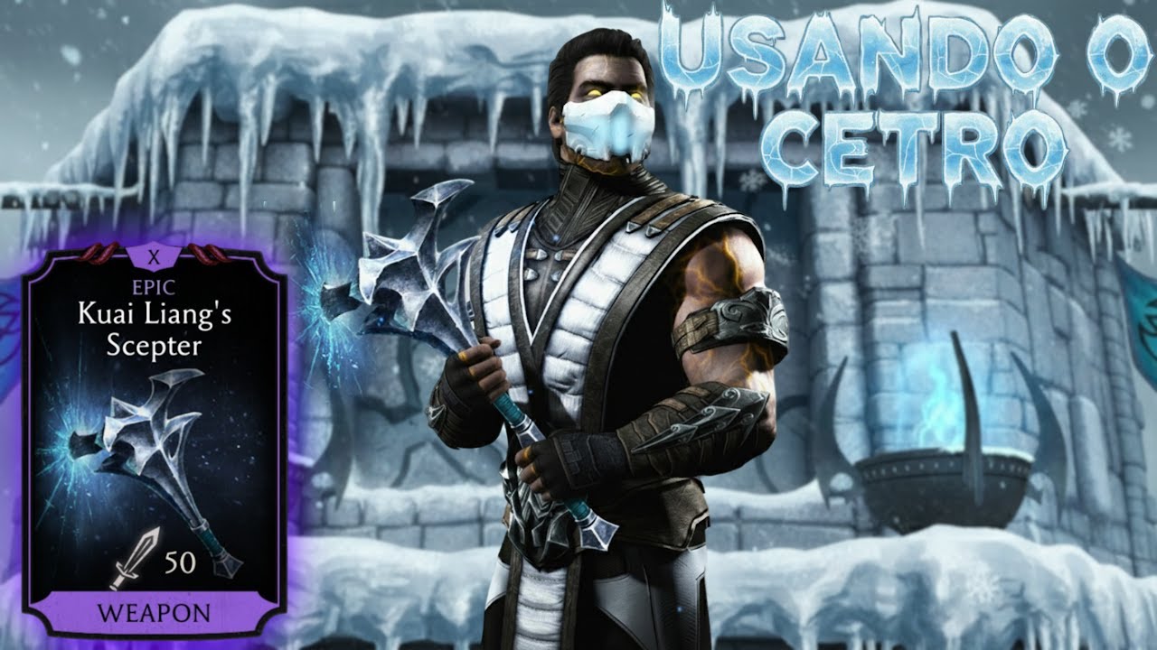 MK Mobile 7.0.1 | Review e Como usar o Cetro de Kuai Liang | Extraindo o Potencial do Equipamento