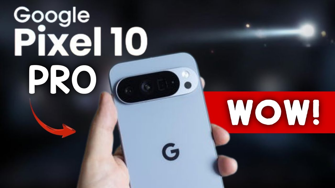 Google Pixel 10 Pro -  Tensor G5, Pro Res Zoom & New AI Features. WOW !!