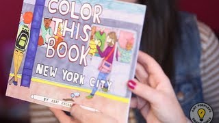 "Color this Book: New York City" by Abbi Jacobson