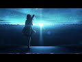 Lonely Anime Girl in Sunset Wallpaper Hd