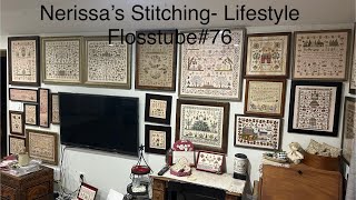 Flosstube#76 stitch, stitch and finishes