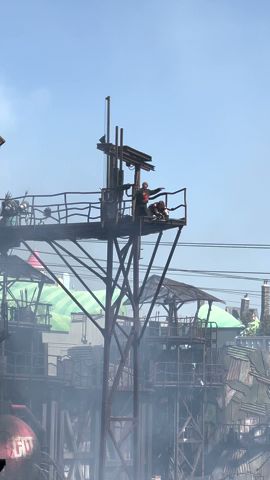 【USJ】凄い!超スリリングなスタント