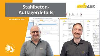 Stahlbeton-Auflagerdetails in der BauStatik effizient bemessen! - mbinar #26-06 (Level C)