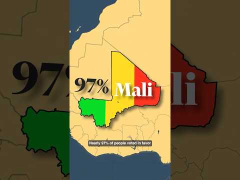 Mali just removed French as their national language 🇲🇱 🇫🇷