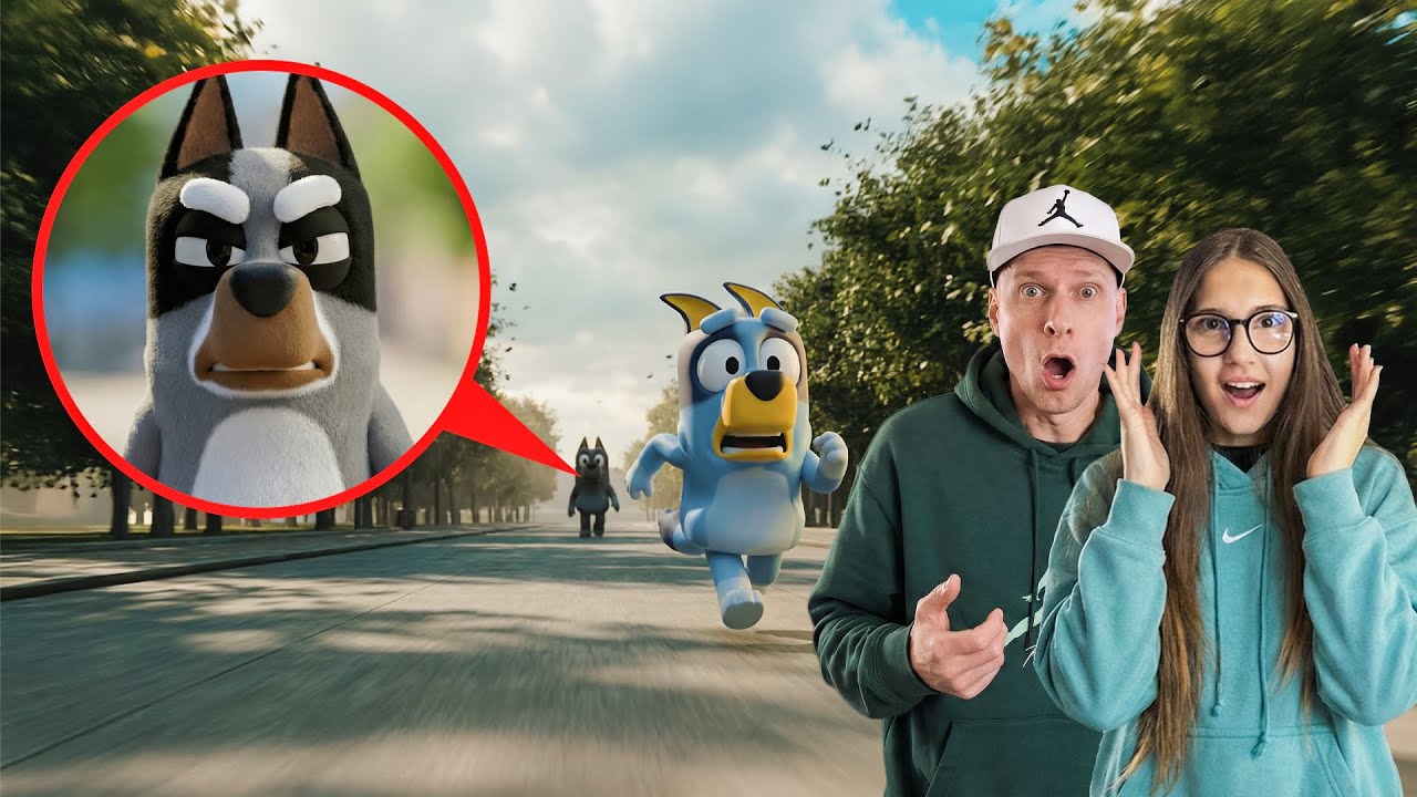 El hermano malvado de Bluey apareció… y vino por ella | Arina Dance Stories