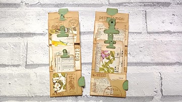 7 Pocket Envelope Belly Band with Flips and Flaps