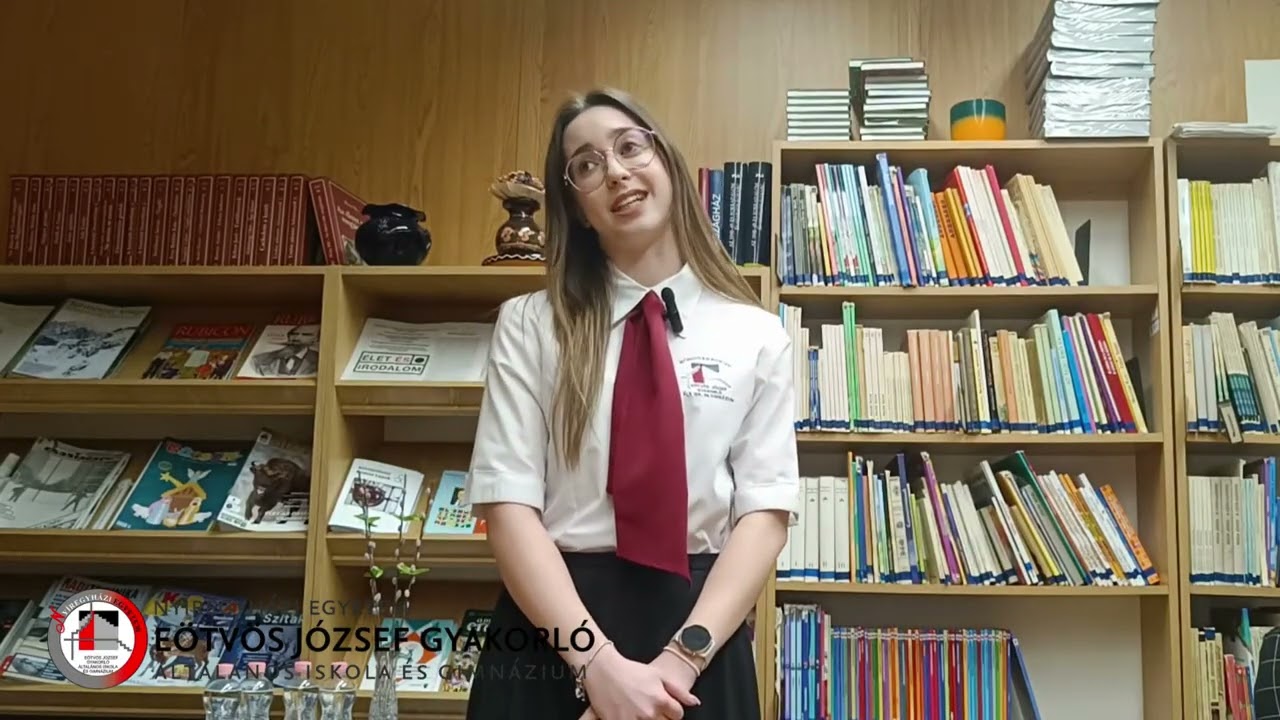 Duliczki Dóra (12.A) - Heltai Jenő: Háromtól hatig. Versmondó verseny 1. helyezett (9-12.évfolyam)