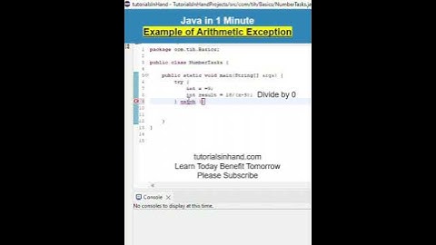 Example of Arithmetic Exception java short #shorts #short #shortsvideo #viral #shortvideo #shortfeed