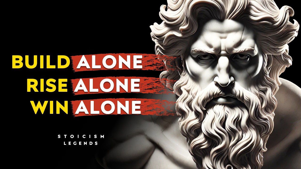 Build Alone, Rise Alone, Win Alone | Stoicism Philosophy