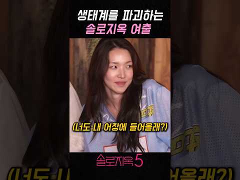 생태계를 파괴하는 솔로지옥 여출