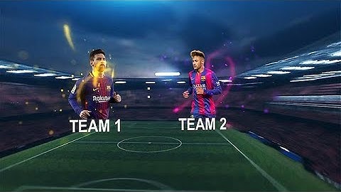 Create a Soccer Stadium Team 1 vs Team 2 Intro Video - MakeWebVideo.com