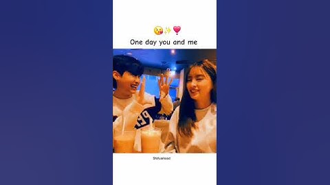 One day you and me ❤️ #couples #statussong #trending #couplegoals #realtionship #love #ytshort #