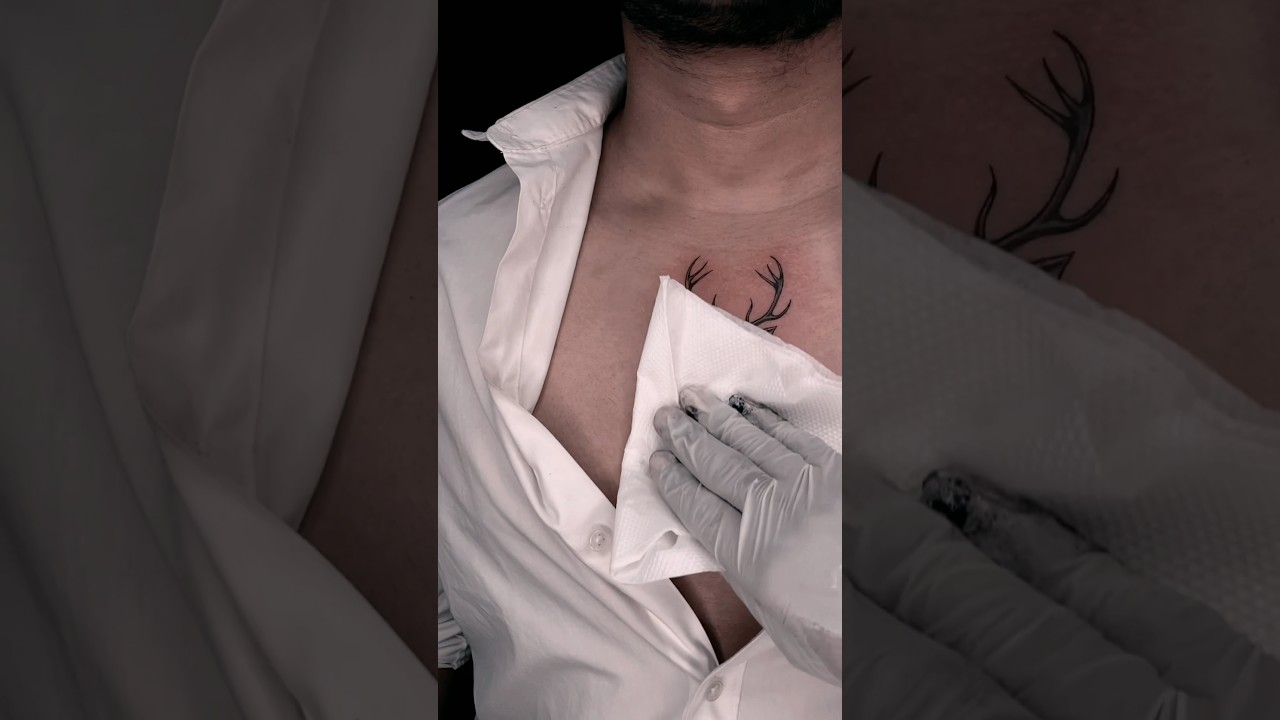 deer Tattoo | Ahmedabad best Tattoo | The art Ink  