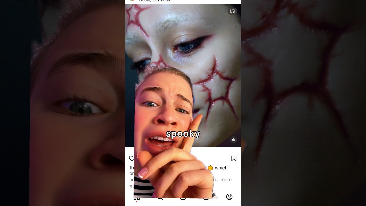 CAN I RECREATE THIS SPOOKY LOOK⁉️ *don’t count on it*