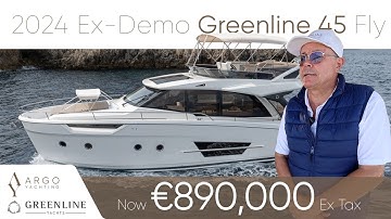 2024 Ex-Demo Greenline 45 Fly | Lying Mallorca, Spain | Price Update and walk-through with Nigel