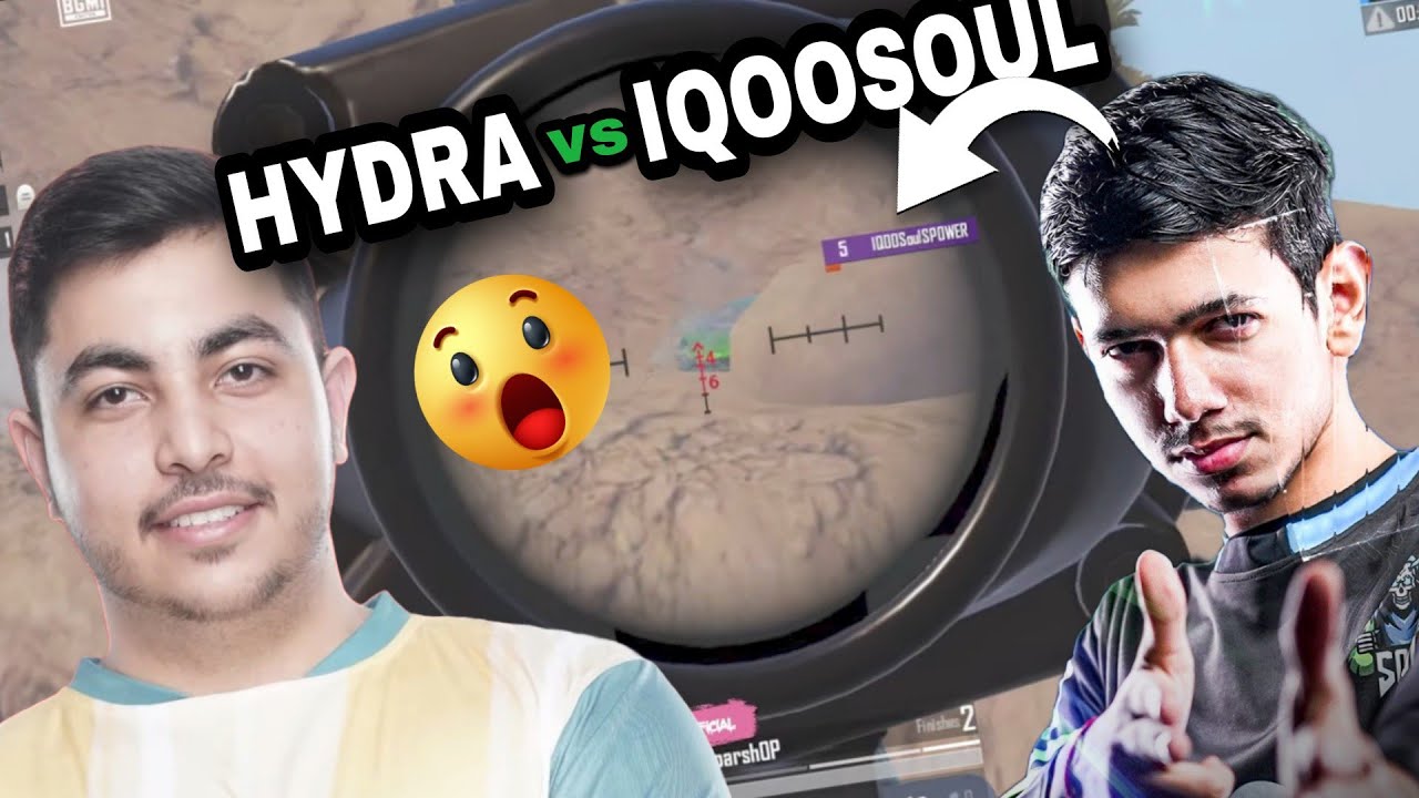 Hydra Vs Iqoosoul In Skyesports champion series 🐉 | Hydra 6 Kills Domination | Hydra Sparsh