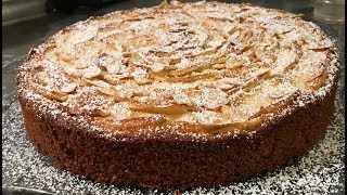 كيكة التفاح التي تعشقها عائلتي ولا استغني عنها أبدا | Apfelkuchen einfach &  lecker in nur 5 Minuten