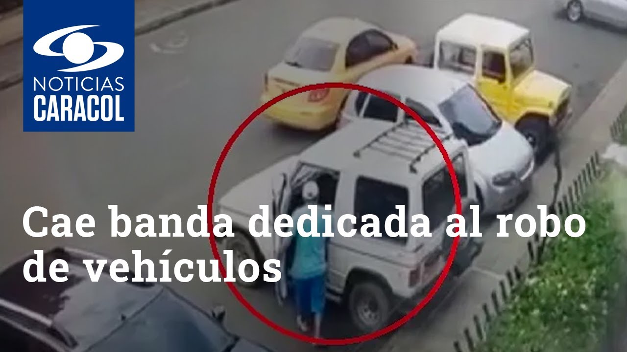 Todo quedaba en familia: cae banda dedicada al robo de vehículos - YouTube