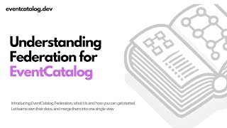 Understanding EventCatalog Federation