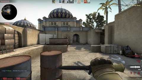 Getting called a hacker on Dust 2