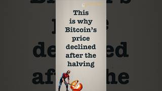 Here’s why #Bitcoin’s price is down since the #halving.