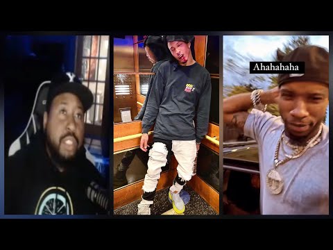 Akademiks calls Tory Lanez to discuss August Alsina’s post about getting Jumped by Tory Lanez Goons!