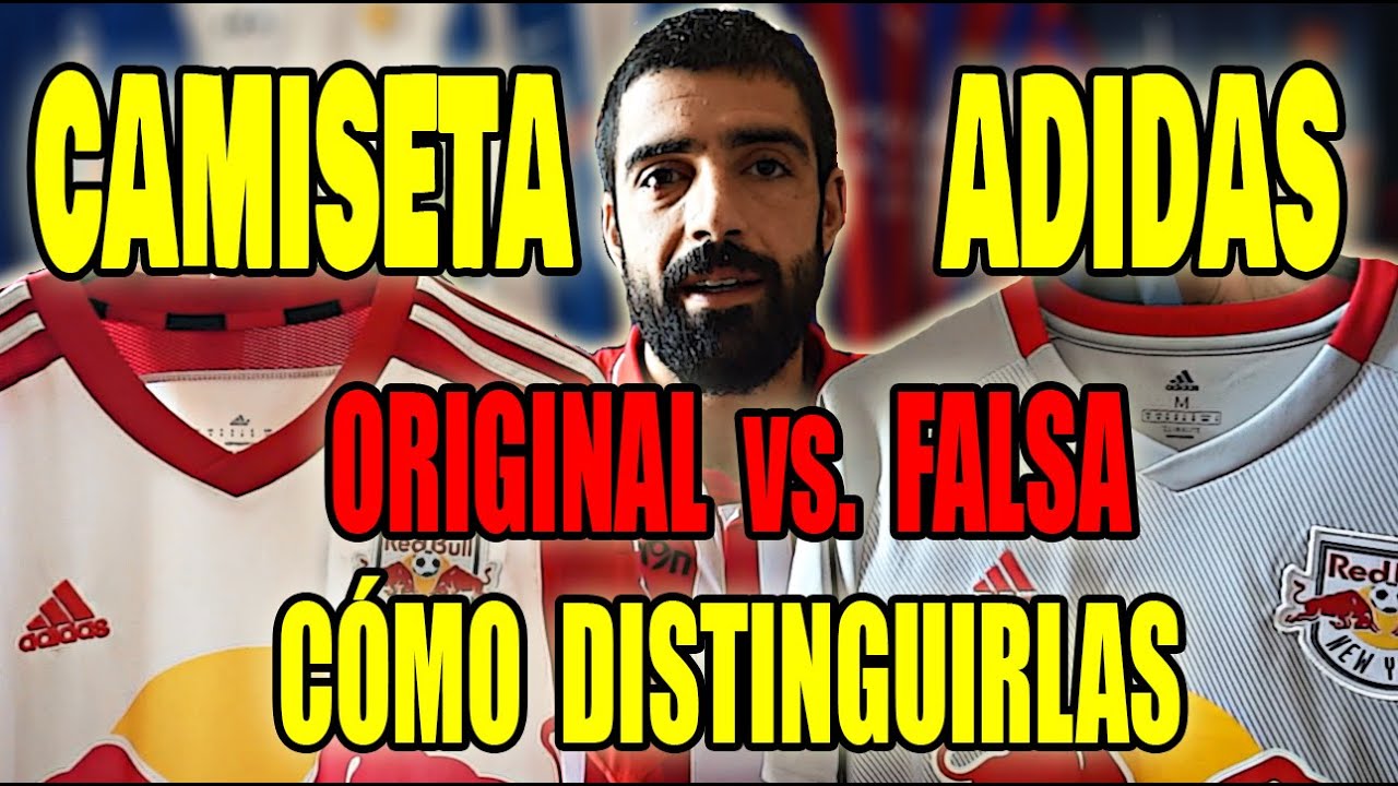 CÓMO DISTINGUIR una CAMISETA de FÚTBOL ADIDAS ORIGINAL de una FALSIFICACIÓN  | ORIGINAL vs FAKE - YouTube