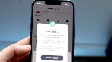 How To Share Live Location On Snapchat