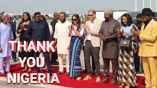 #HarryandMeghan  | Thank you Nigeria (Love + Respect +Honour and Security)