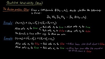 Quantified Satisfiability (QSAT)