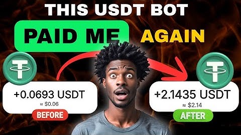 Another USDT Withdrawal | Telegram Bot Pays Again Live Proof