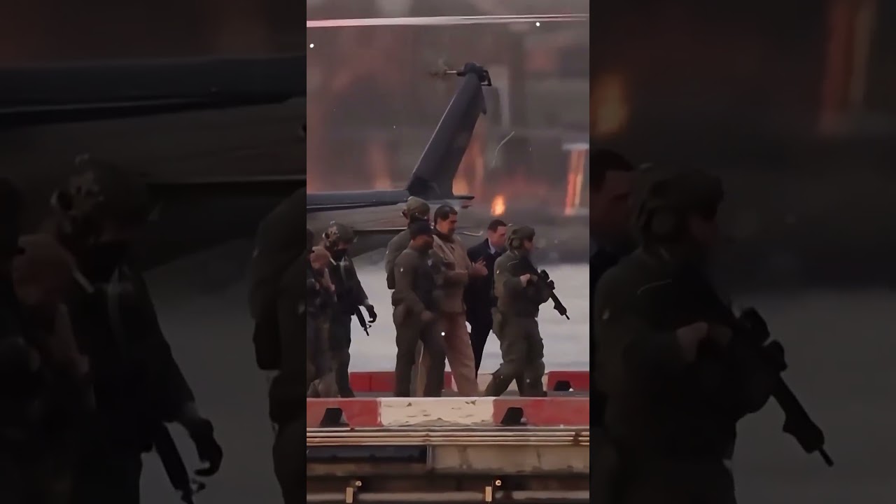 СРОЧНО: МАДУРО ПРЕДСТАЛ В СУДЕ США ПОСЛЕ ПЕРЕВОЗКИ НА ВЕРТОЛЕТЕ