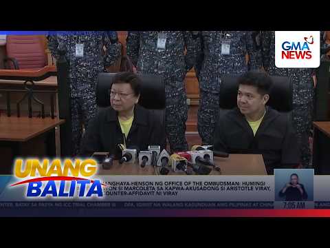 Sabwatan umano ni Sen. Marcoleta at ng mga kapwa-akusado niya sa plunder... | Unang Balita