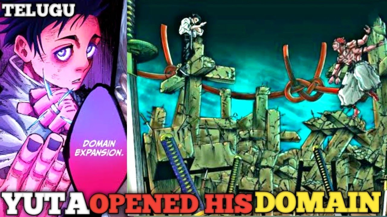 Yuta Opens Domain And Yuji Has Soul Powers(Jujutsu Kaisen Chapter