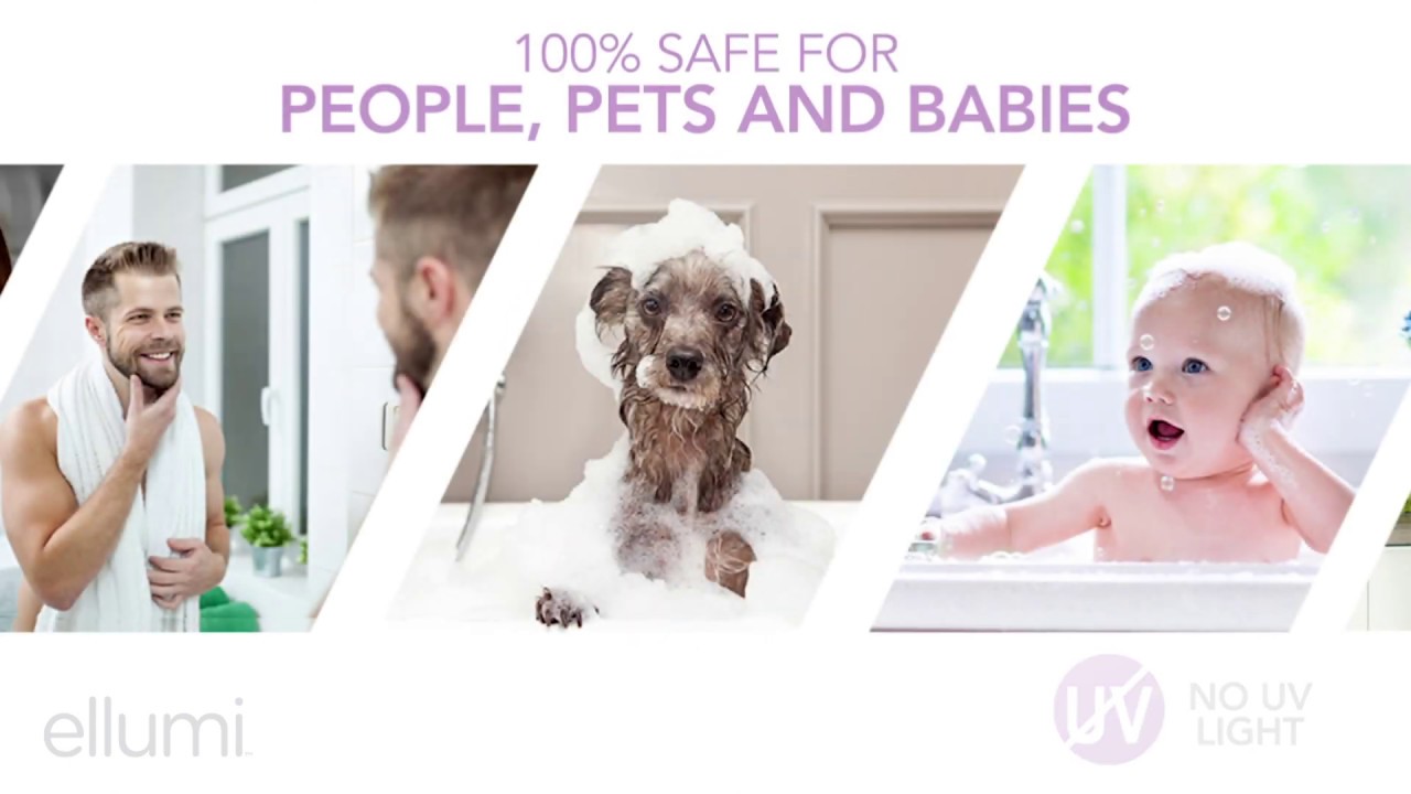 Catalina Lighting Bacteria Killing Shower LED Light by ellumi YouTube