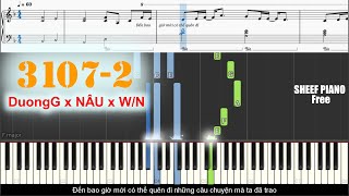 Hướng dẫn piano 3107-2 | DuongG x NÂU x W/N | Sheet Free
