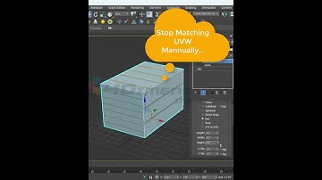 UVW MAP in 3ds max | How to use UVW MAP in 3ds max #shorts