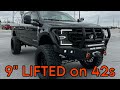 Ford f250 everest 9 lifted on 42s  26x12 fuel forged wheels