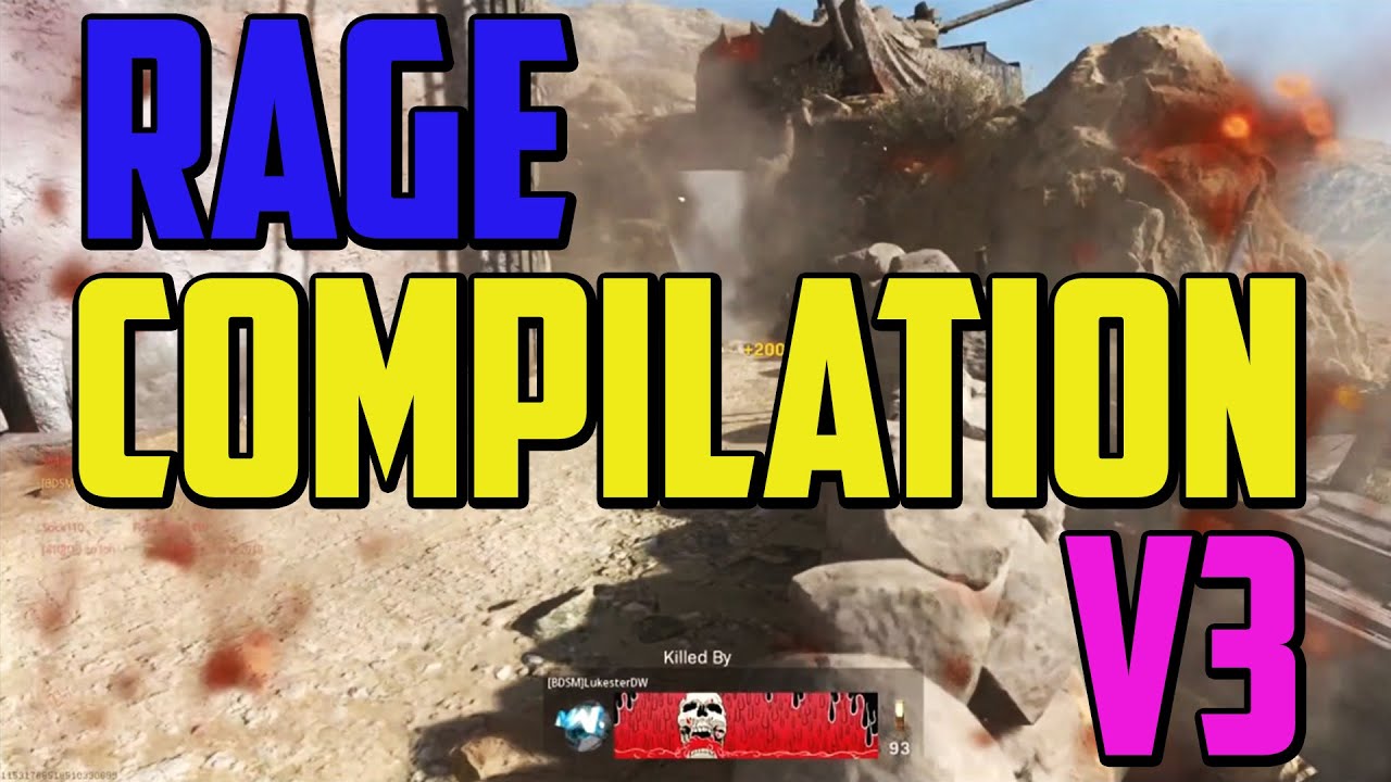 Modern Warfare Rage Compilation V3 *Gun Game Edition*