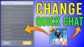 How to Change Quick Chat Massage in Pubg Mobile Lite 2020 || PUBG MOBILE LITE Voice Massage(Hindi)