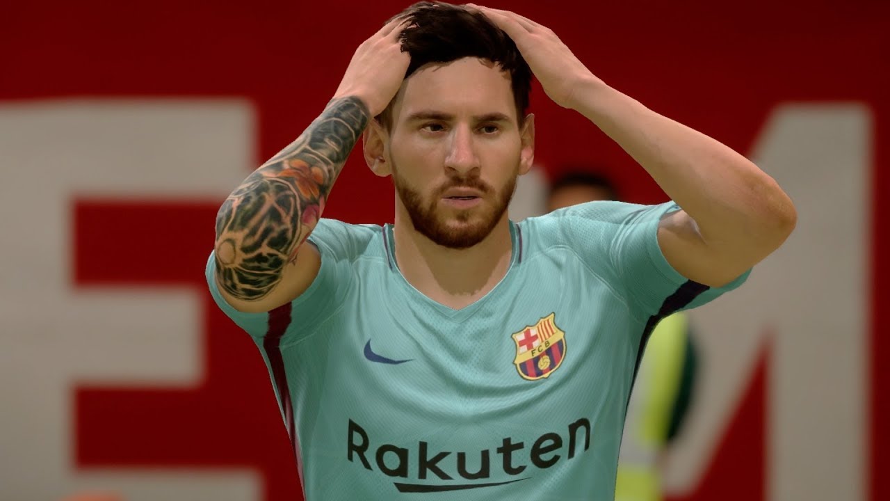 Atletico Madrid vs Barcelona 14 October 2017 Gameplay - YouTube