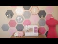 DUVAR BOYAMA | HEXAGON | DIY wall paint